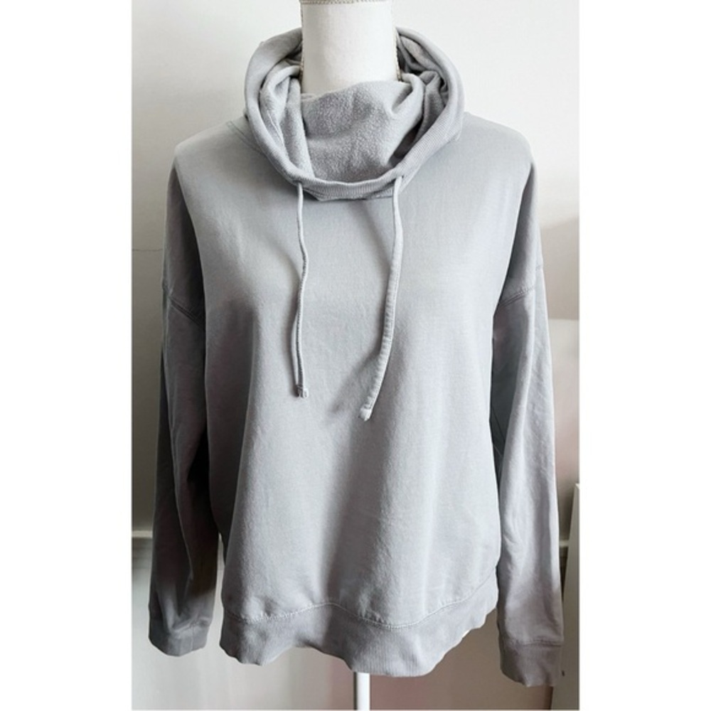 Z by Zella • Grey Cowl Neck Pullover Sweatshirt